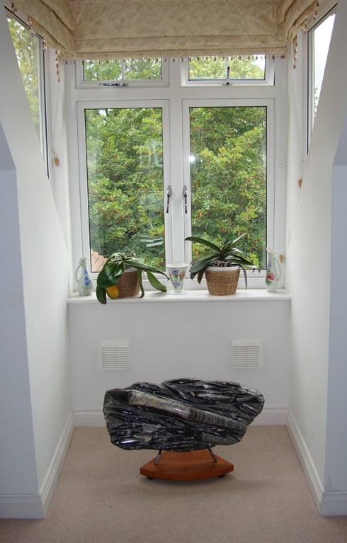 Orthoceras Plaque - Interior Design Sculptural Feature