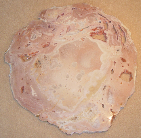 Rose Quartz Slice