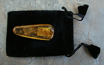 Amber in a Pouch - extraordinary gift